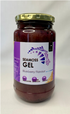 Blueberry Flavour Seamoss Gel