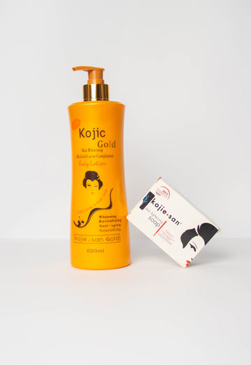 Kojic Gold Lotion & Soap Combo