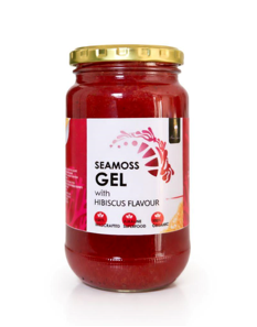 Seamoss Gel with Hibiscus